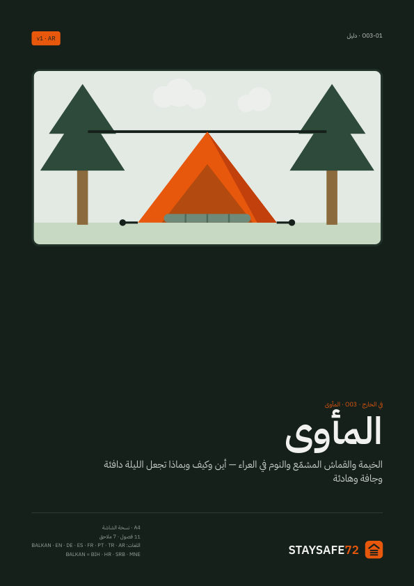 صفحة غلاف الدليل