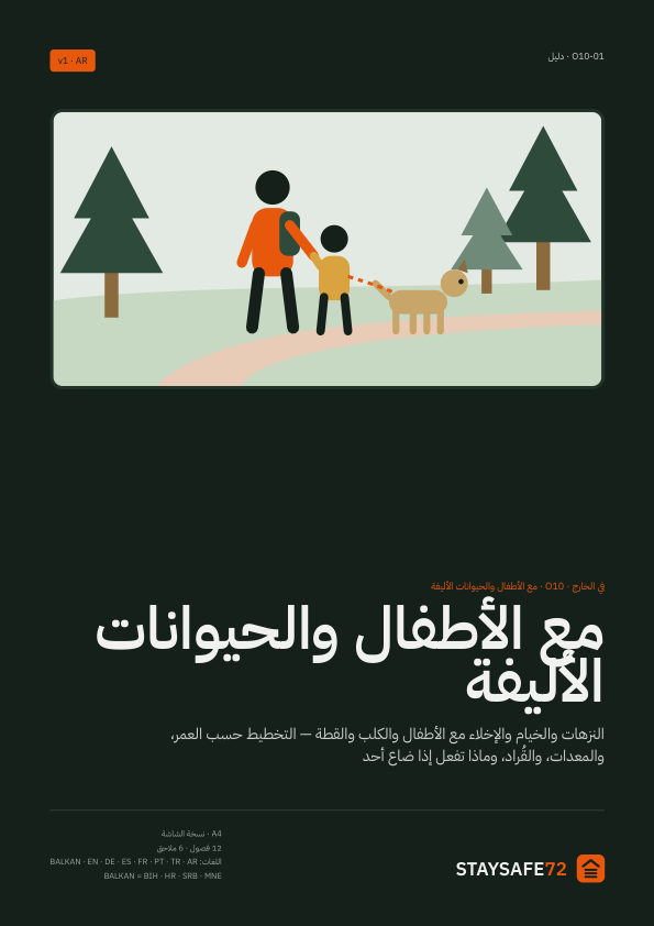 صفحة غلاف الدليل